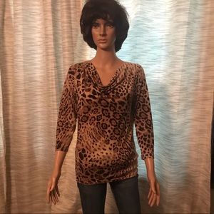 Cheetah blouse